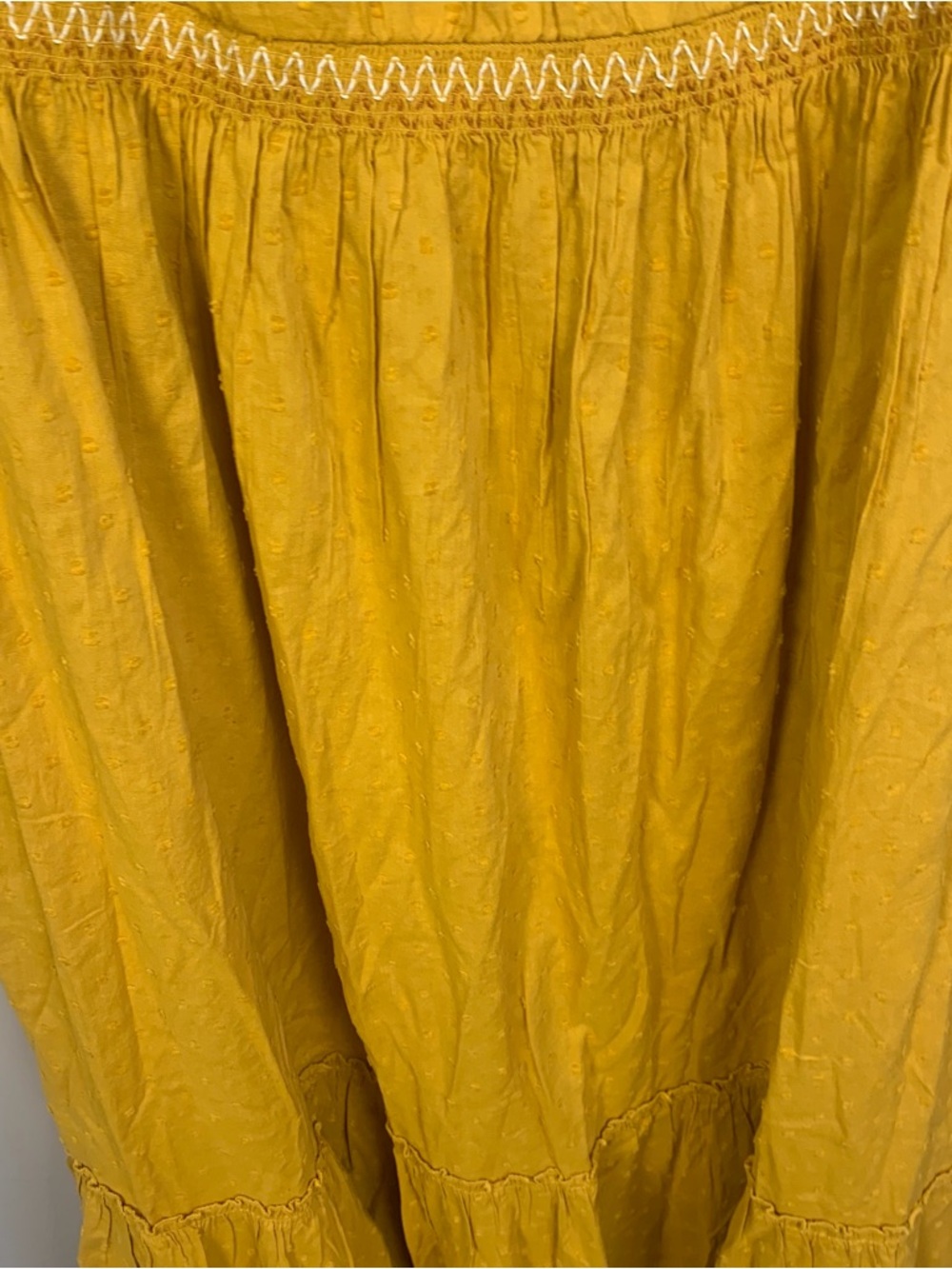 Old Navy Embroidered Tiered Tassel Maxi Dress - Picture 6 of 14